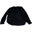 Blouse Long Sleeve By Banana Republic In Black, Size: S For Cheap