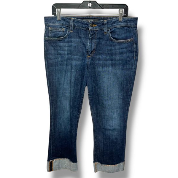 Jeans Cropped By Joes Jeans In Blue Denim, Size: 12 Hot on Sale