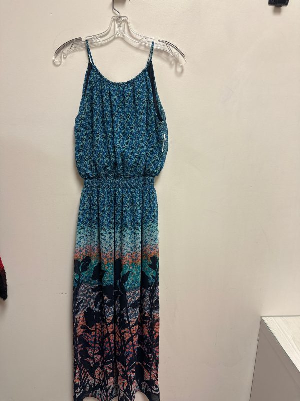 Dress Casual Maxi By Enfocus In Blue, Size: 8 on Sale