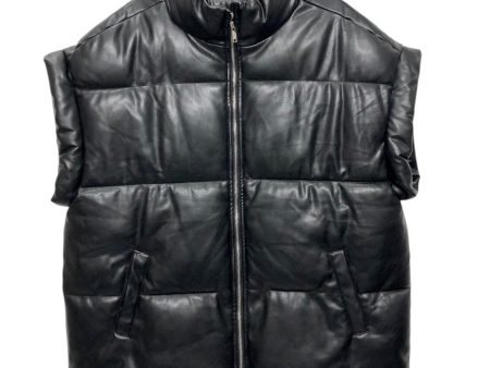 Vest Puffer & Quilted By Fashion Nova In Black, Size:Xl For Discount