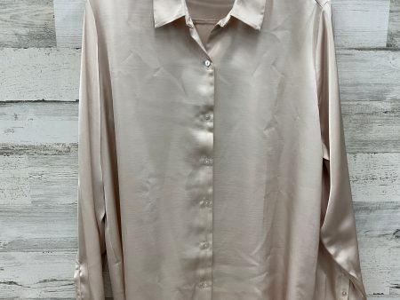 Top Long Sleeve By Old Navy In Beige, Size: Xl Sale