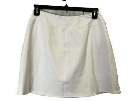 Skort By Clothes Mentor In White, Size: L Sale