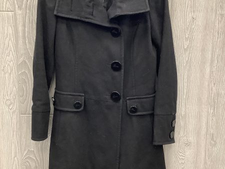 Coat Peacoat By Guess In Black, Size: S on Sale