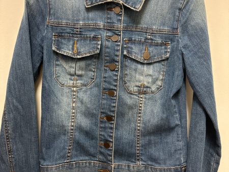 Jacket Denim By Kut In Blue Denim, Size: S Supply