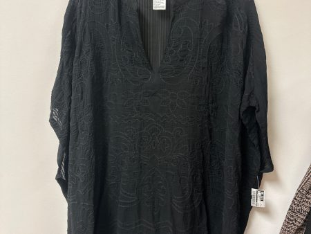 Top Short Sleeve By Chicos In Black, Size: L Sale