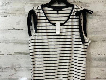 Top Sleeveless By White House Black Market In Black & White, Size: Xl For Sale