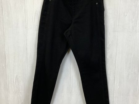 Jeans Skinny By Chicos In Black Denim, Size: 10 Online Sale