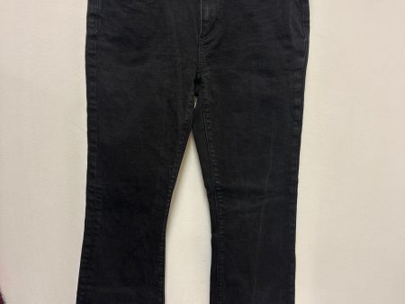 Jeans Boot Cut By Loft In Black Denim, Size: 2 Discount