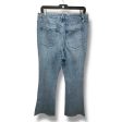 Jeans Flared By Good American In Blue Denim, Size: 14 Cheap