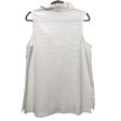 Top Sleeveless By Crown And Ivy In White, Size:L Sale