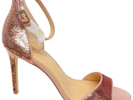 Shoes Heels Stiletto By Badgley Mischka In Pink, Size: 10 Supply