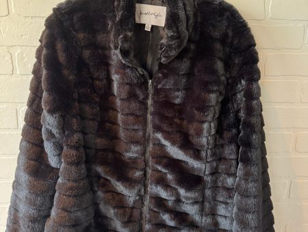 Jacket Faux Fur & Sherpa By kendall & kylie In Black, Size: L For Cheap