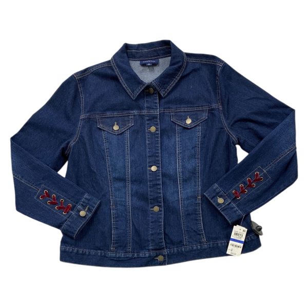 Jacket Denim By Charter Club In Blue, Size: Xl Online Sale