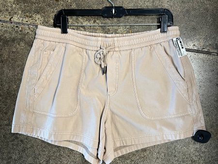 Athletic Shorts By Athleta In Tan, Size: 14 Supply