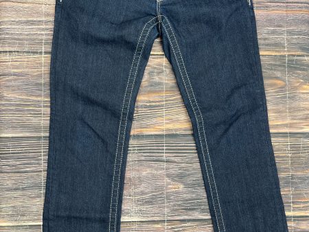 Jeans Straight By Miss Me In Blue Denim, Size: 4 For Discount