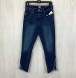 Jeans Skinny By Loft In Blue Denim, Size: 10 For Discount