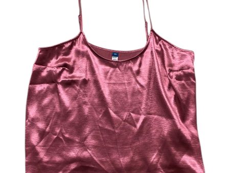 Top Sleeveless By Old Navy In Pink, Size: 1x Online now