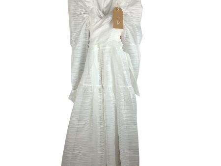 Dress Casual Maxi By Listicle In White, Size: M Hot on Sale