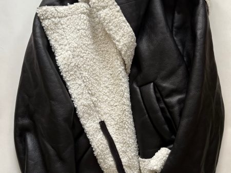 Jacket Fleece By Eloquii In Black, Size: 1x For Cheap