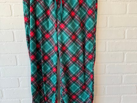 Pajama Pants By Croft And Barrow In Green & Red, Size: S For Cheap