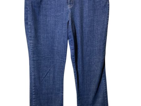 Jeans Skinny By Style And Company In Blue Denim, Size: 18 For Discount