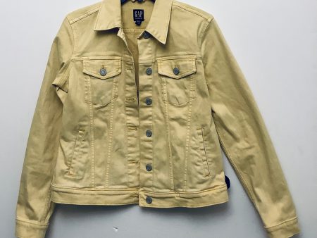 Jacket Denim By Gap In Yellow, Size: S Online Hot Sale