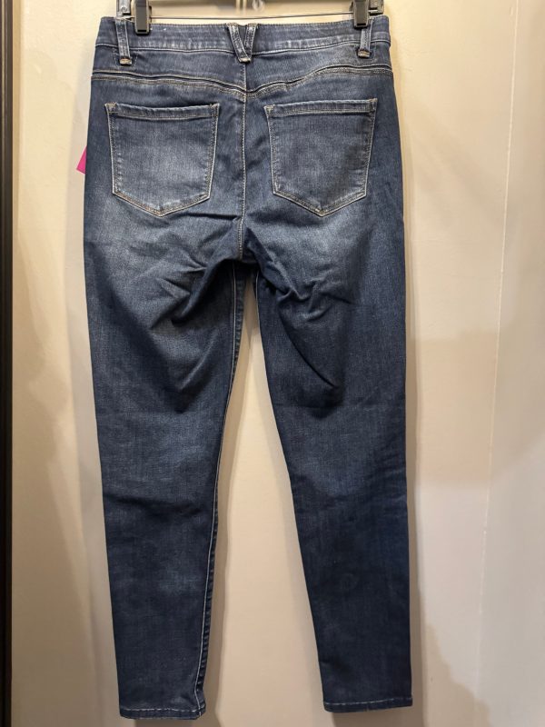 Jeans Straight By Wit & Wisdom In Blue Denim, Size: 6 Online now