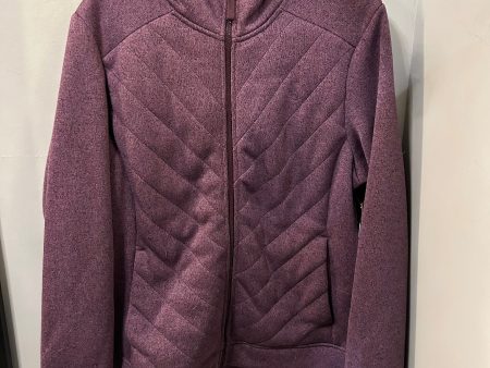 Jacket Faux Fur & Sherpa By Time And Tru In Purple, Size: Xl Online