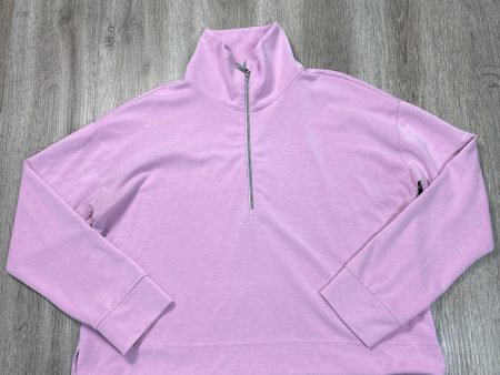 Athletic Sweatshirt Collar By Athleta In Pink, Size: L Hot on Sale