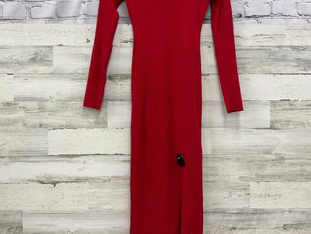 Dress Casual Maxi By Fashion Nova In Red, Size: S Sale