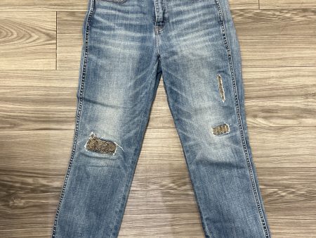 Jeans Straight By White House Black Market In Blue, Size: 6 Online