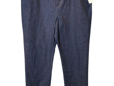 Jeans Skinny By Style And Company In Blue Denim, Size: 18 Hot on Sale