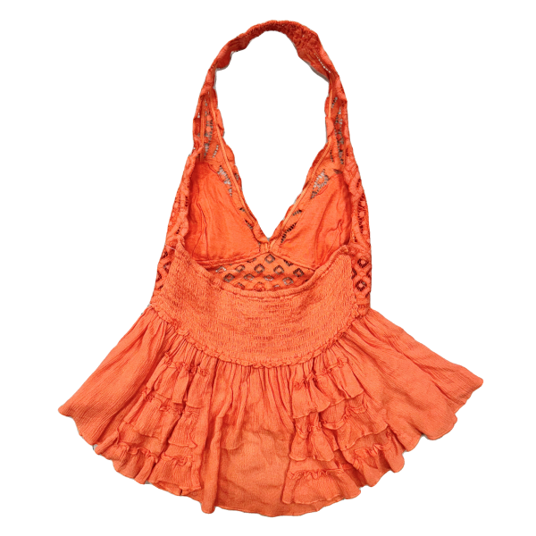 Tank Top By Free People In Orange, Size: L Hot on Sale