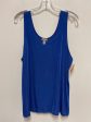 Tank Top By Chicos In Blue, Size: Xl For Discount