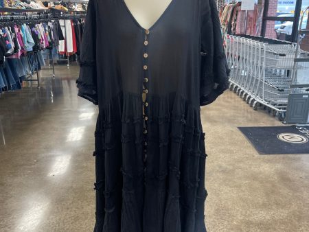 Dress Casual Maxi By Free People In Black, Size: Xs For Cheap