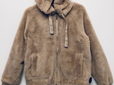 Jacket Faux Fur & Sherpa By Altard State In Tan, Size: M For Discount