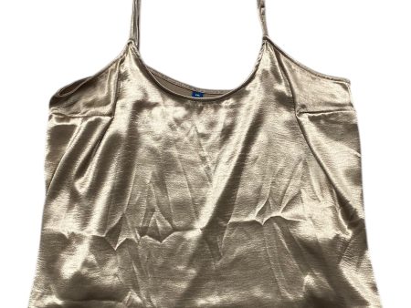 Top Sleeveless By Old Navy In Bronze, Size: 1x Discount