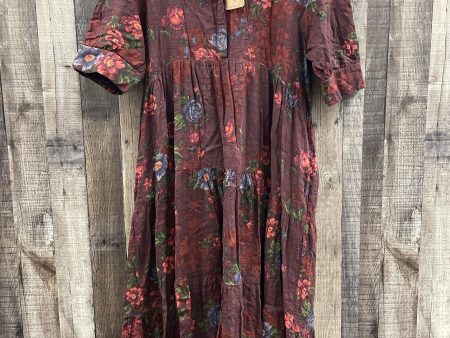 Dress Casual Maxi By Natural Life In Multi-colored, Size: M Online now