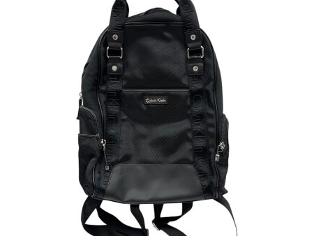 Backpack By Calvin Klein In Black, Size:Medium For Sale