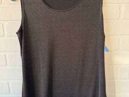 Top Sleeveless By Elementz In Bronze, Size: M For Cheap