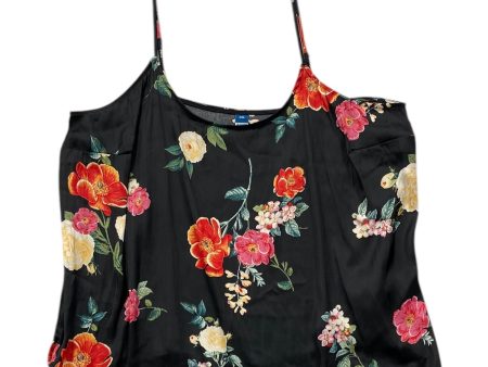 Top Sleeveless By Old Navy In Floral Print, Size: 1x Online Hot Sale