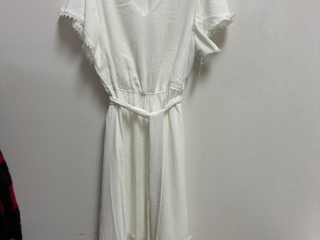 Dress Casual Maxi By Grace Karin In White, Size: S Online Sale