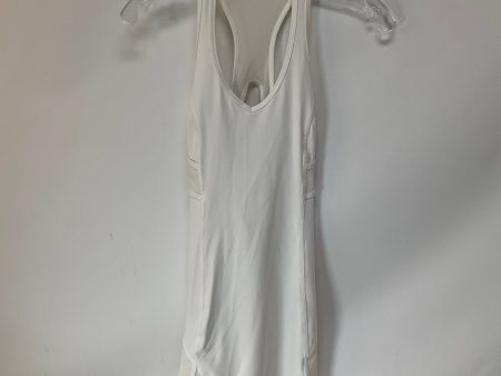 Athletic Dress By Lululemon In White, Size: 2 Online now