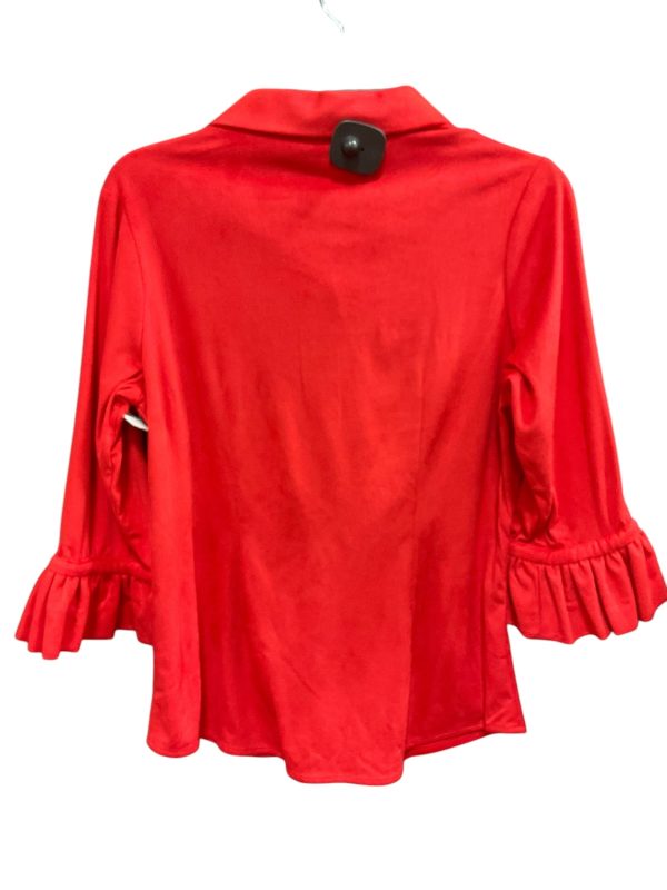 Top 3 4 Sleeve By Gretchen Scott In Red, Size: S Online