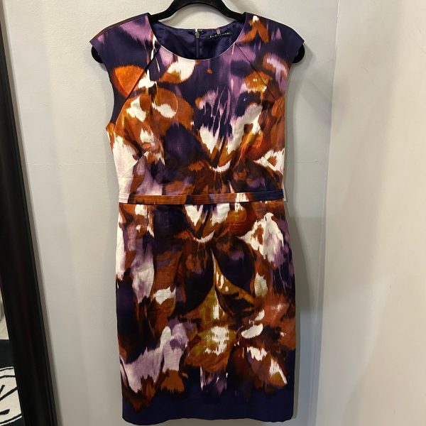 Dress Work By Elie Tahari In Purple & Yellow, Size: M Online Hot Sale