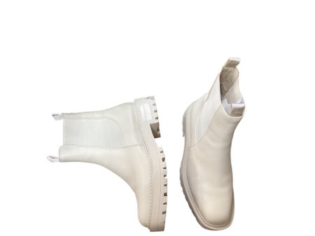 Boots Combat By Sam Edelman In Cream, Size: 7.5 For Discount