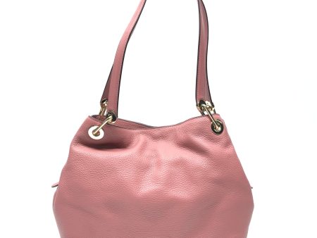 Handbag Leather By Michael By Michael Kors, Size: Medium on Sale