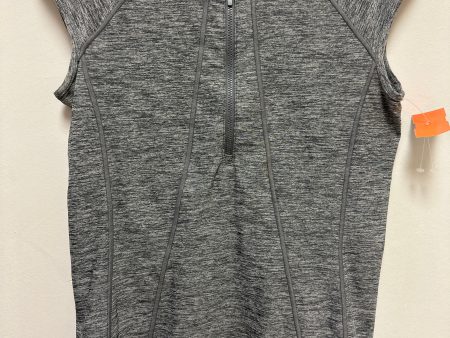 Athletic Top Short Sleeve By Athleta In Grey, Size: S Sale