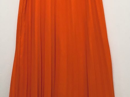 Skirt Maxi By Shein In Orange, Size: L Fashion