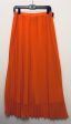 Skirt Maxi By Shein In Orange, Size: L Fashion